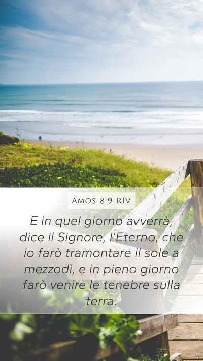Amos 8:9 RIV Bible Verse Image