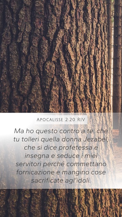 Apocalisse 2:20 RIV Bible Verse Image