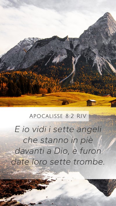 Apocalisse 8:2 RIV Bible Verse Image