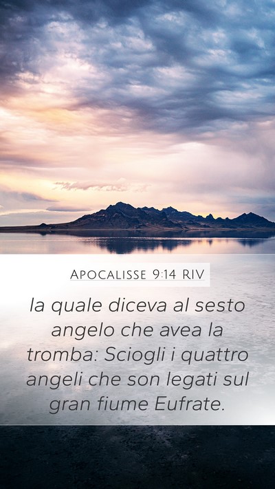 Apocalisse 9:14 RIV Bible Verse Image