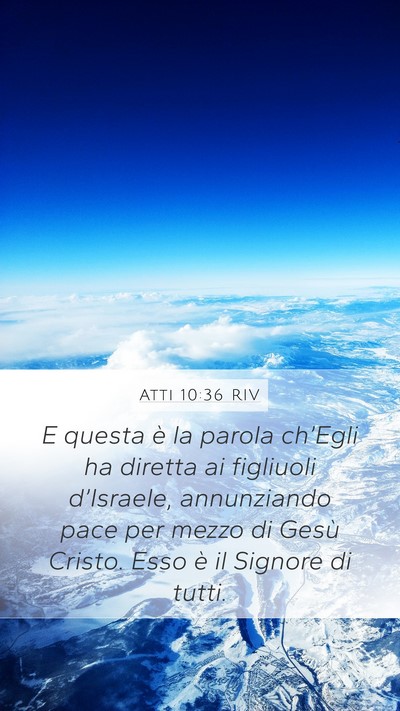 Atti 10:36 RIV Bible Verse Image