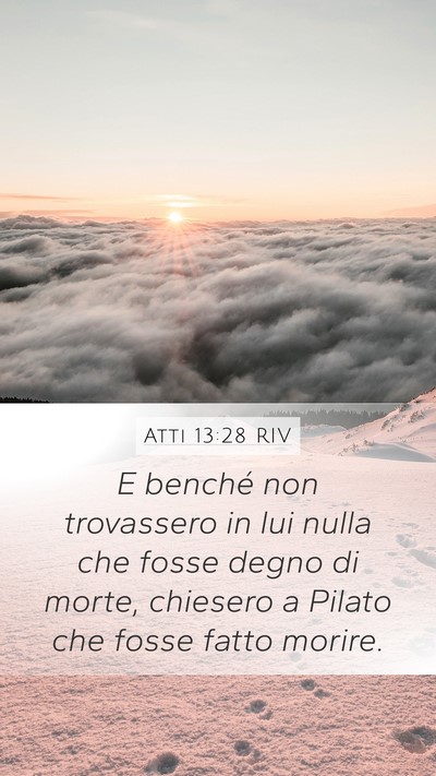 Atti 13:28 RIV Bible Verse Image