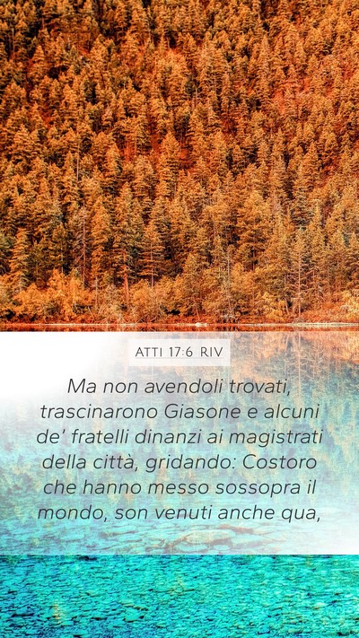 Atti 17:6 RIV Bible Verse Image