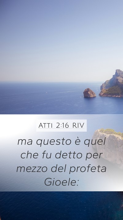 Atti 2:16 RIV Bible Verse Image