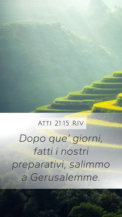 Atti 21:15 RIV Bible Verse Image