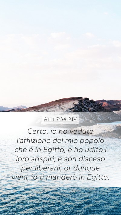 Atti 7:34 RIV Bible Verse Image