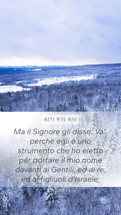 Atti 9:15 RIV Bible Verse Image