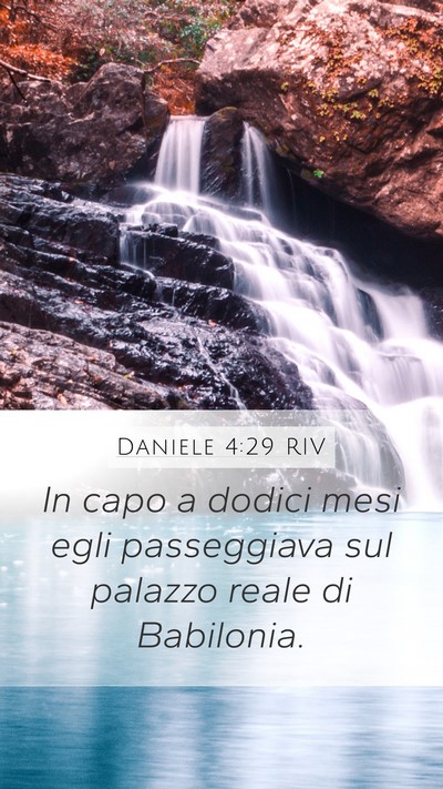 Daniele 4:29 RIV Bible Verse Image