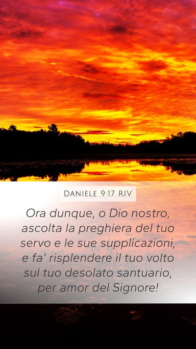 Daniele 9:17 RIV Bible Verse Image