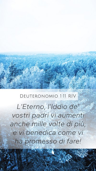 Deuteronomio 1:11 RIV Bible Verse Image