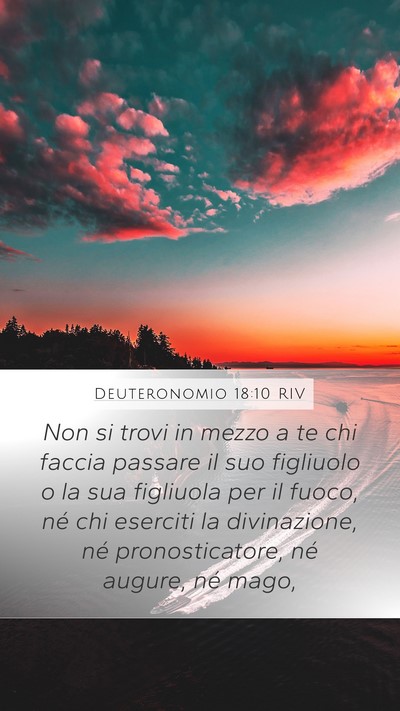 Deuteronomio 18:10 RIV Bible Verse Image
