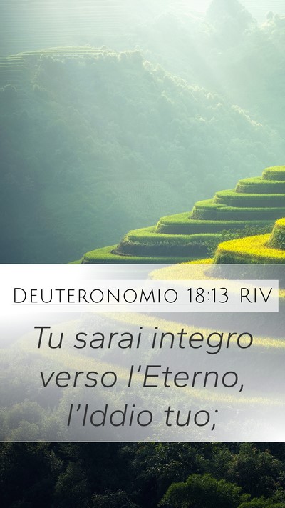 Deuteronomio 18:13 RIV Bible Verse Image