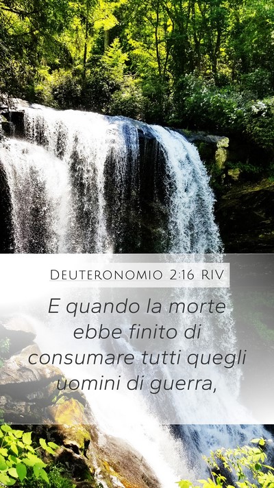 Deuteronomio 2:16 RIV Bible Verse Image