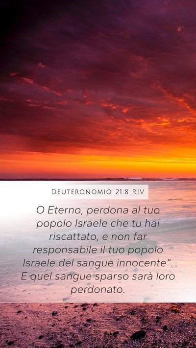Deuteronomio 21:8 RIV Bible Verse Image