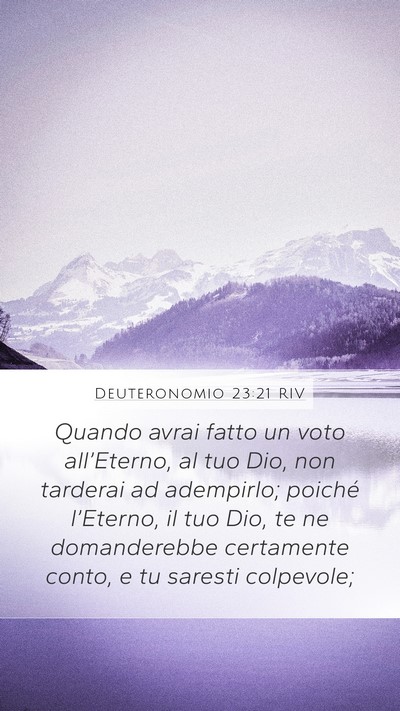 Deuteronomio 23:21 RIV Bible Verse Image