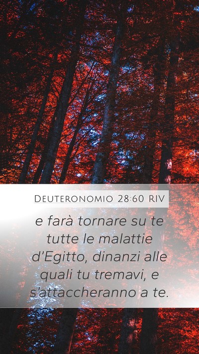 Deuteronomio 28:60 RIV Bible Verse Image