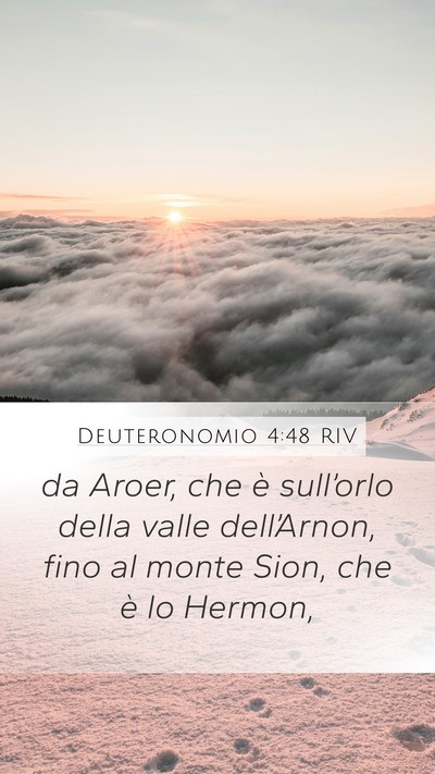 Deuteronomio 4:48 RIV Bible Verse Image