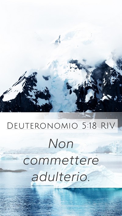 Deuteronomio 5:18 RIV Bible Verse Image