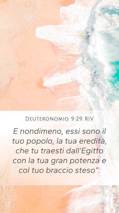 Deuteronomio 9:29 RIV Bible Verse Image