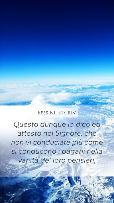 Efesini 4:17 RIV Bible Verse Image