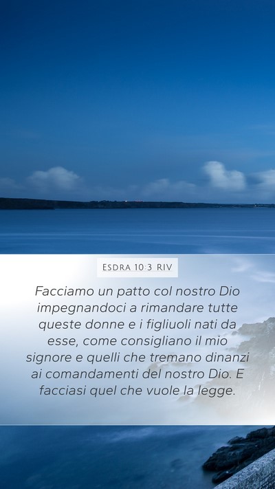 Esdra 10:3 RIV Bible Verse Image
