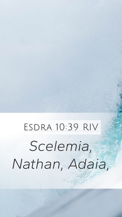 Esdra 10:39 RIV Bible Verse Image