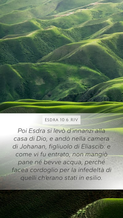 Esdra 10:6 RIV Bible Verse Image