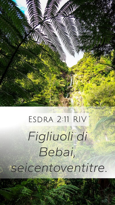 Esdra 2:11 RIV Bible Verse Image