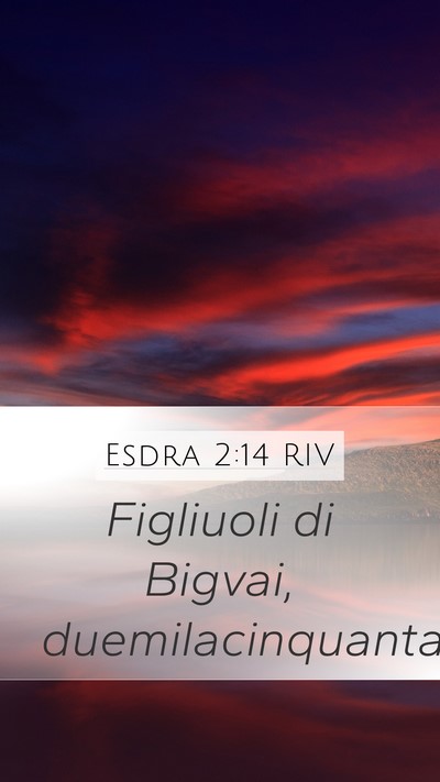 Esdra 2:14 RIV Bible Verse Image