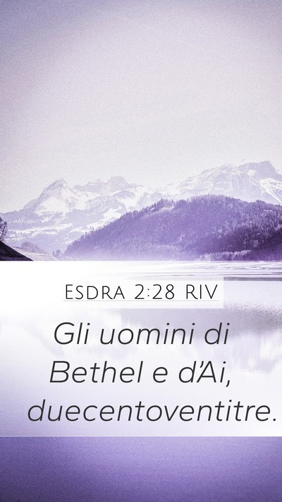 Esdra 2:28 RIV Bible Verse Image
