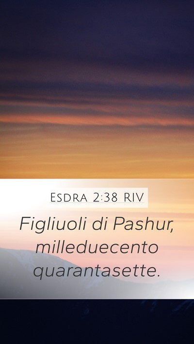 Esdra 2:38 RIV Bible Verse Image