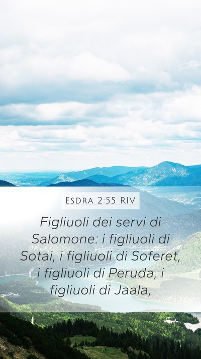 Esdra 2:55 RIV Bible Verse Image