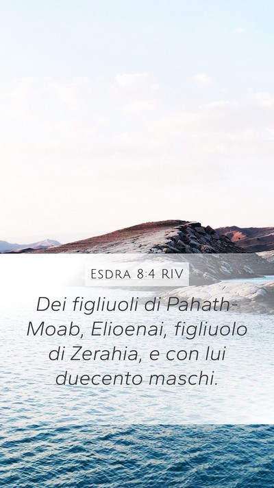 Esdra 8:4 RIV Bible Verse Image
