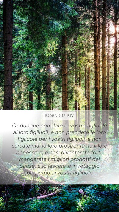 Esdra 9:12 RIV Bible Verse Image