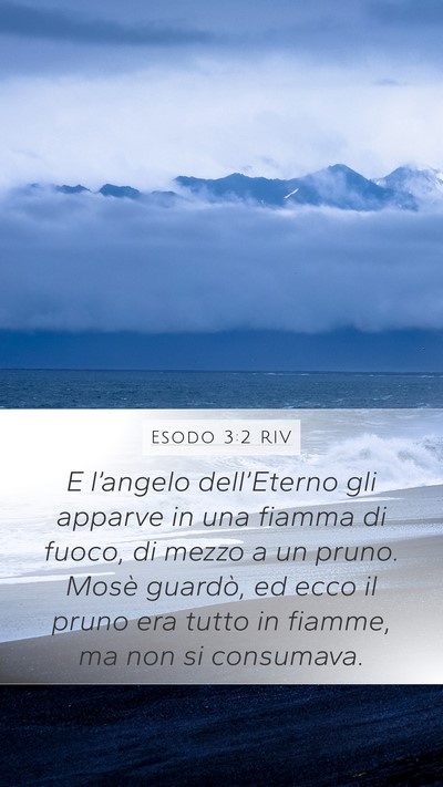 Esodo 3:2 RIV Bible Verse Image
