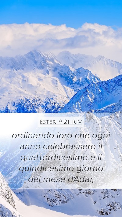 Ester 9:21 RIV Bible Verse Image