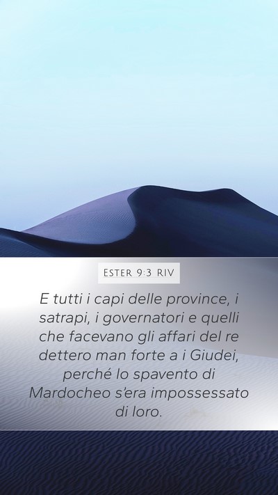 Ester 9:3 RIV Mobile Phone Wallpaper - E tutti i capi delle province, i satrapi, i - Mobile Bible Verse Wallpaper