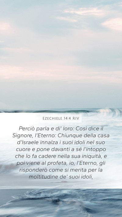 Ezechiele 14:4 RIV Bible Verse Image
