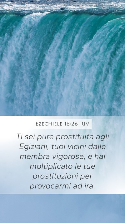Ezechiele 16:26 RIV Bible Verse Image