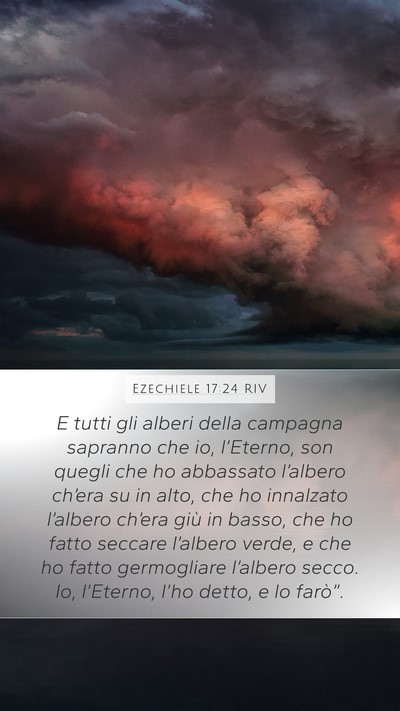 Ezechiele 17:24 RIV Bible Verse Image