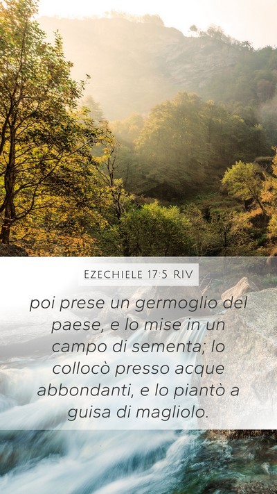 Ezechiele 17:5 RIV Bible Verse Image