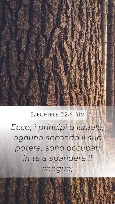 Ezechiele 22:6 RIV Bible Verse Image