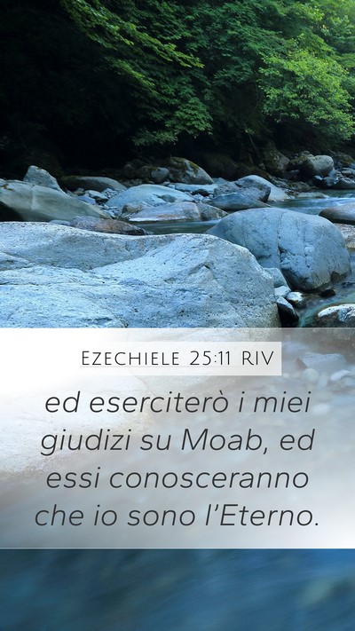 Ezechiele 25:11 RIV Bible Verse Image