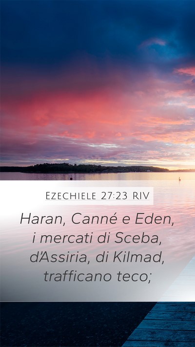 Ezechiele 27:23 RIV Bible Verse Image