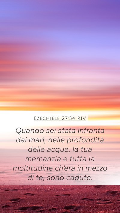 Ezechiele 27:34 RIV Bible Verse Image