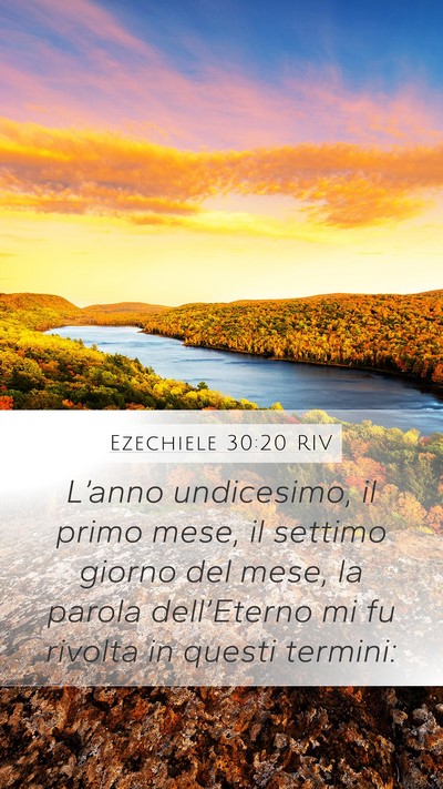 Ezechiele 30:20 RIV Bible Verse Image