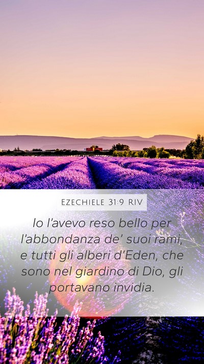 Ezechiele 31:9 RIV Bible Verse Image