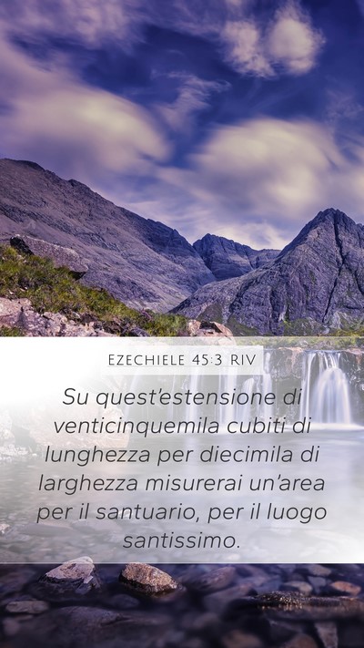 Ezechiele 45:3 RIV Bible Verse Image