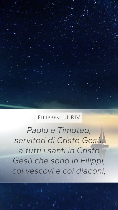 Filippesi 1:1 RIV Bible Verse Image