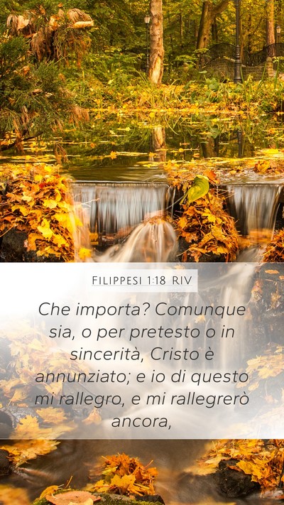 Filippesi 1:18 RIV Bible Verse Image